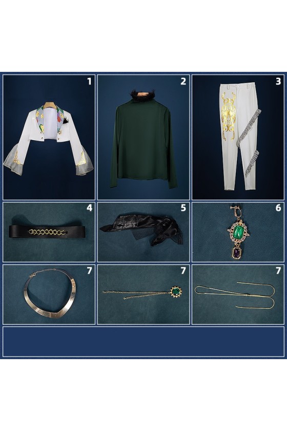 2XXT Cosplay Vtuber Murakumo Kagetsu Dytica 3rd Anniversary Outfit Cosplay Costume